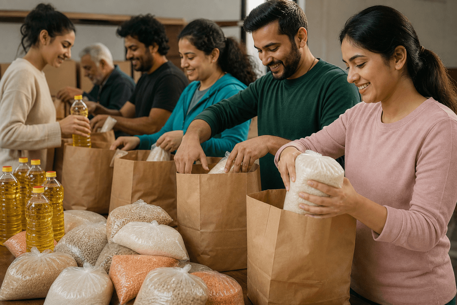 Ramzan Ration Drive — 1,000 Food Packs